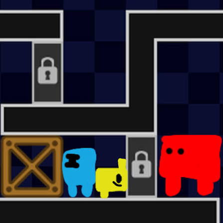 Puzzle locks and crate